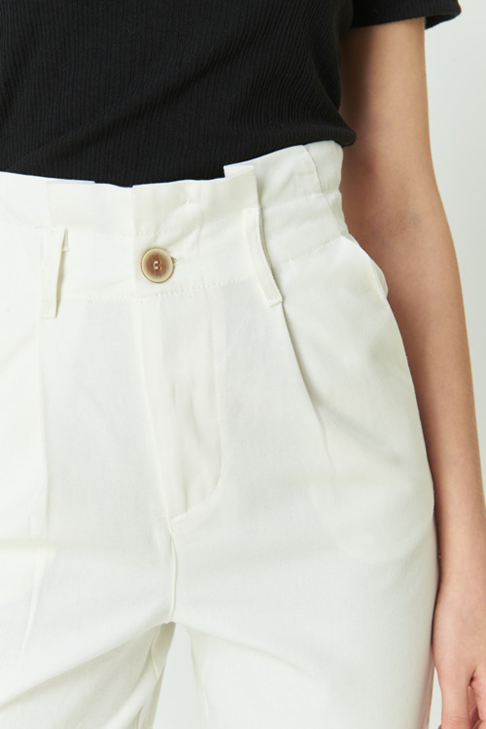 TRES FASHION | CLOTHES : PUDDING PANTS WHITE